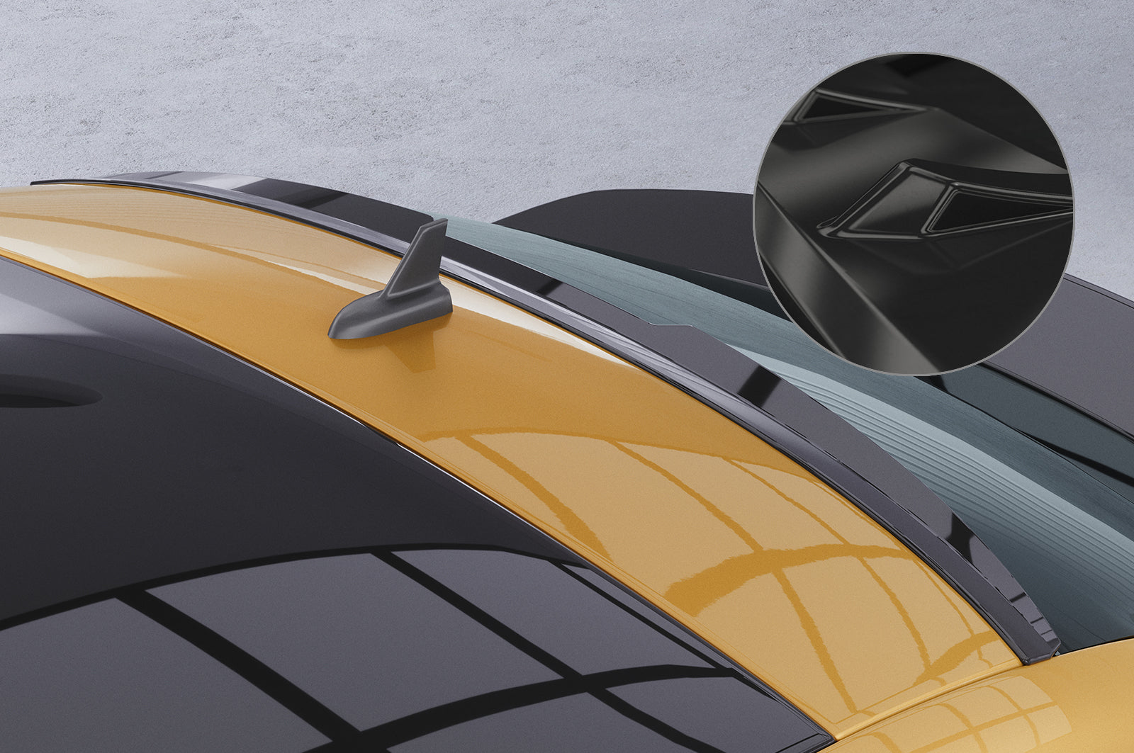 CSR Heckspoiler | Heckflügel mit ABE für VW Beetle Typ 5C HF588-G Glossy schwarz Hochglanz (keine Lackierung erforderlich)
