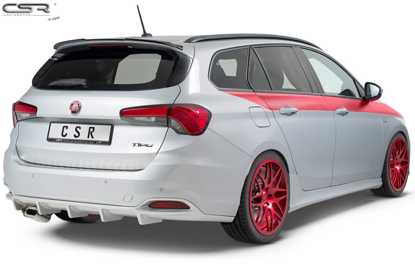 CSR Heckspoiler | Heckflügel mit ABE für Fiat Tipo (Typ 356) Kombi HF590