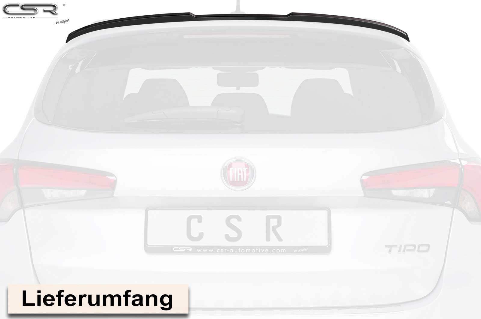 CSR Heckspoiler | Heckflügel mit ABE für Fiat Tipo (Typ 356) Kombi HF590
