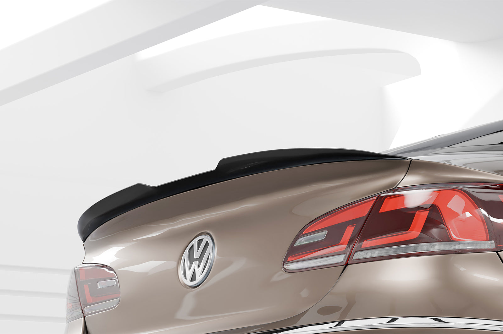CSR Heckspoiler | Heckflügel mit ABE für VW Passat CC HF591-G Glossy schwarz Hochglanz (keine Lackierung erforderlich)