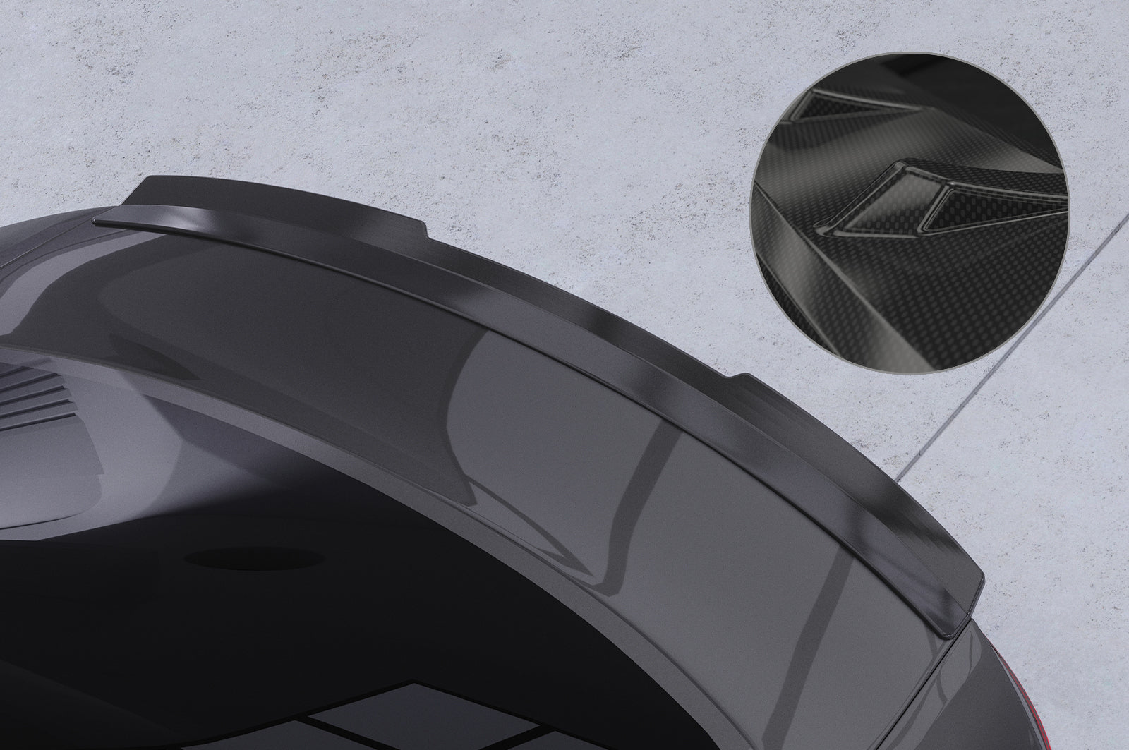 CSR Heckspoiler | Heckflügel mit ABE für Audi A5 8T Coupé HF592-C Carbon Look Hochglanz (keine Lackierung erforderlich)