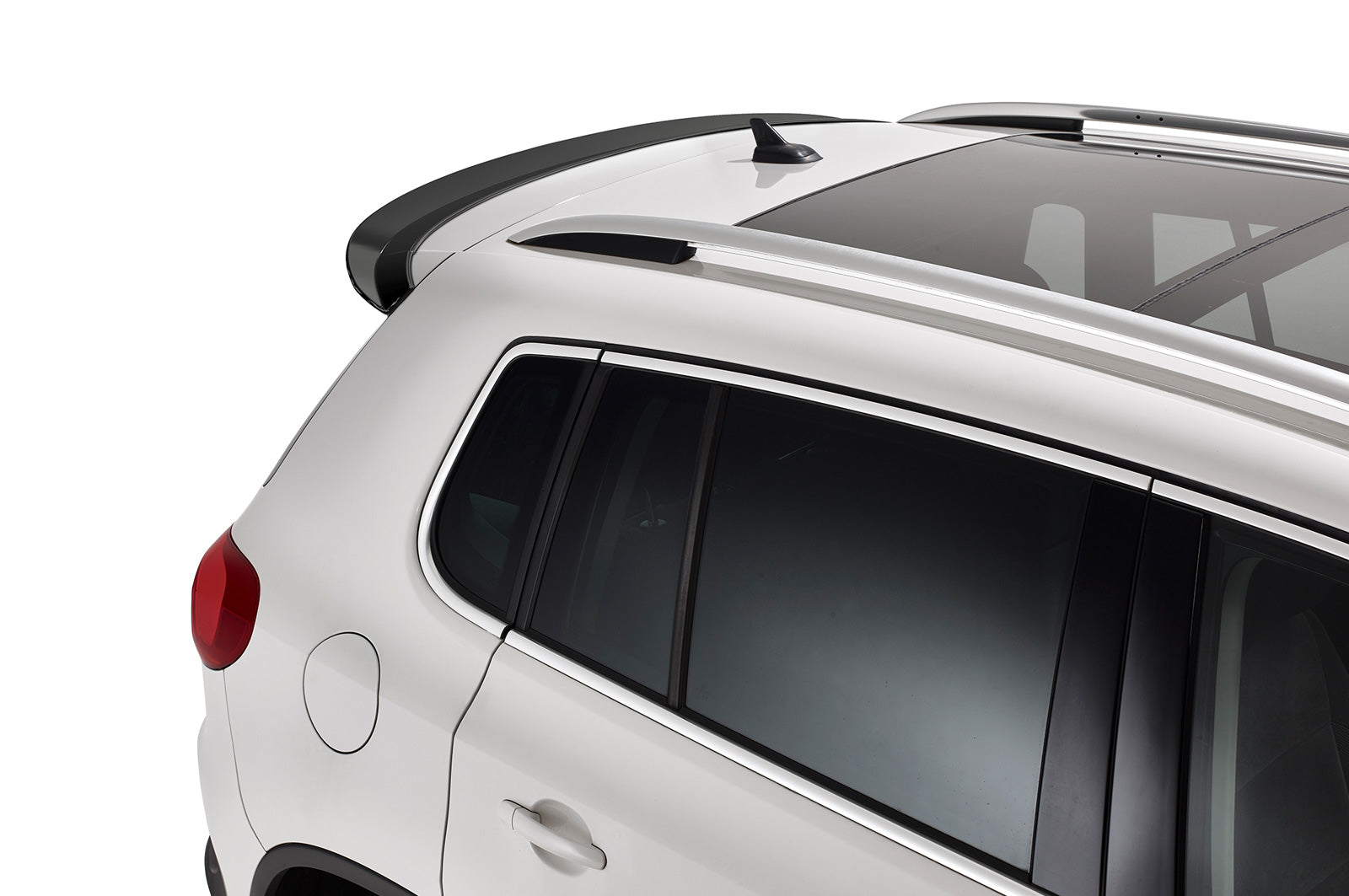 CSR Heckspoiler | Heckflügel mit ABE für VW Tiguan I (5N) HF593-L Unlackiert roh (Lackierung erforderlich)