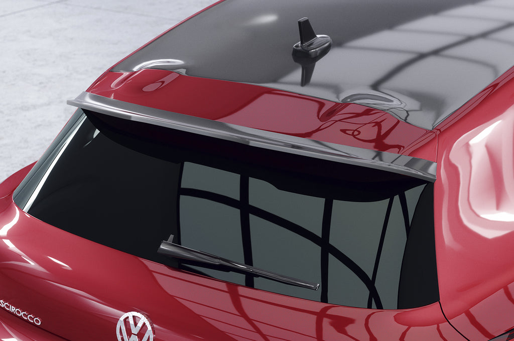 CSR Heckspoiler | Heckflügel mit ABE für VW Scirocco III HF597-C Carbon Look Hochglanz (keine Lackierung erforderlich)