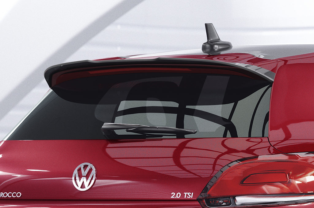 CSR Heckspoiler | Heckflügel mit ABE für VW Scirocco III HF597-S Strukturiert schwarz matt (keine Lackierung erforderlich)
