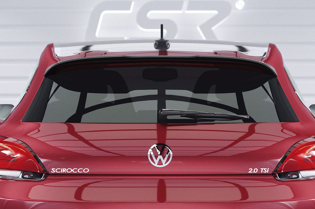 CSR Heckspoiler | Heckflügel mit ABE für VW Scirocco III HF597-L Unlackiert roh (Lackierung erforderlich)