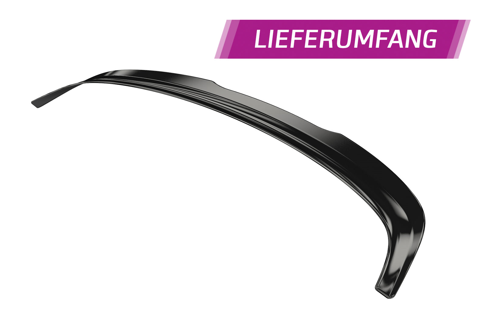 CSR Heckspoiler | Heckflügel mit ABE für VW Scirocco III HF598-G Glossy schwarz Hochglanz (keine Lackierung erforderlich)