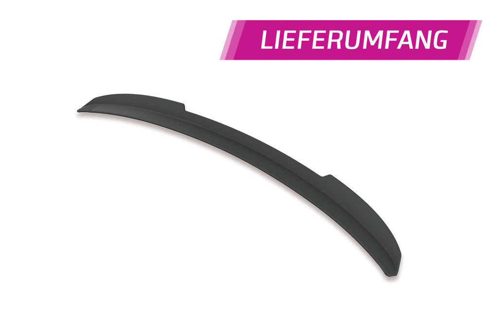 CSR Heckspoiler | Heckflügel mit ABE für Mercedes-Benz A-Klasse W177 HF599-C Carbon Look Hochglanz (keine Lackierung erforderlich)