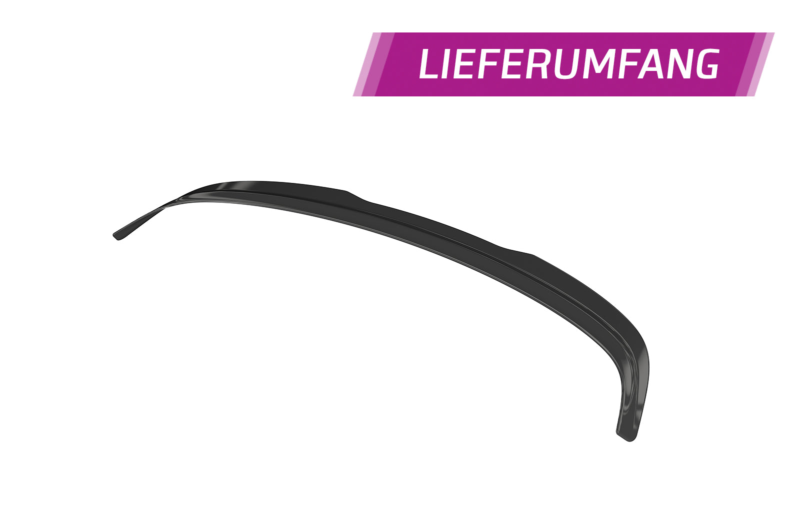 CSR Heckspoiler | Heckflügel mit ABE für VW Scirocco III R/R-Line HF601-C Carbon Look Hochglanz (keine Lackierung erforderlich)