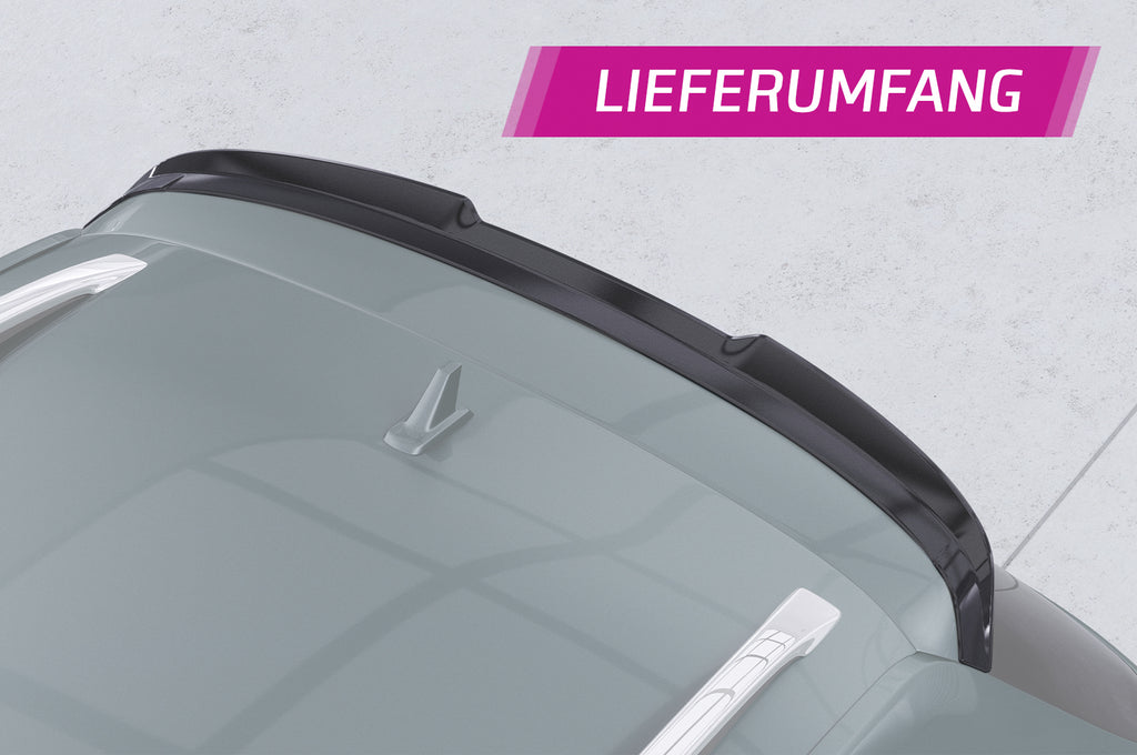 CSR Heckspoiler | Heckflügel mit ABE für VW Passat B7 Typ 3C HF604-S Strukturiert schwarz matt (keine Lackierung erforderlich)