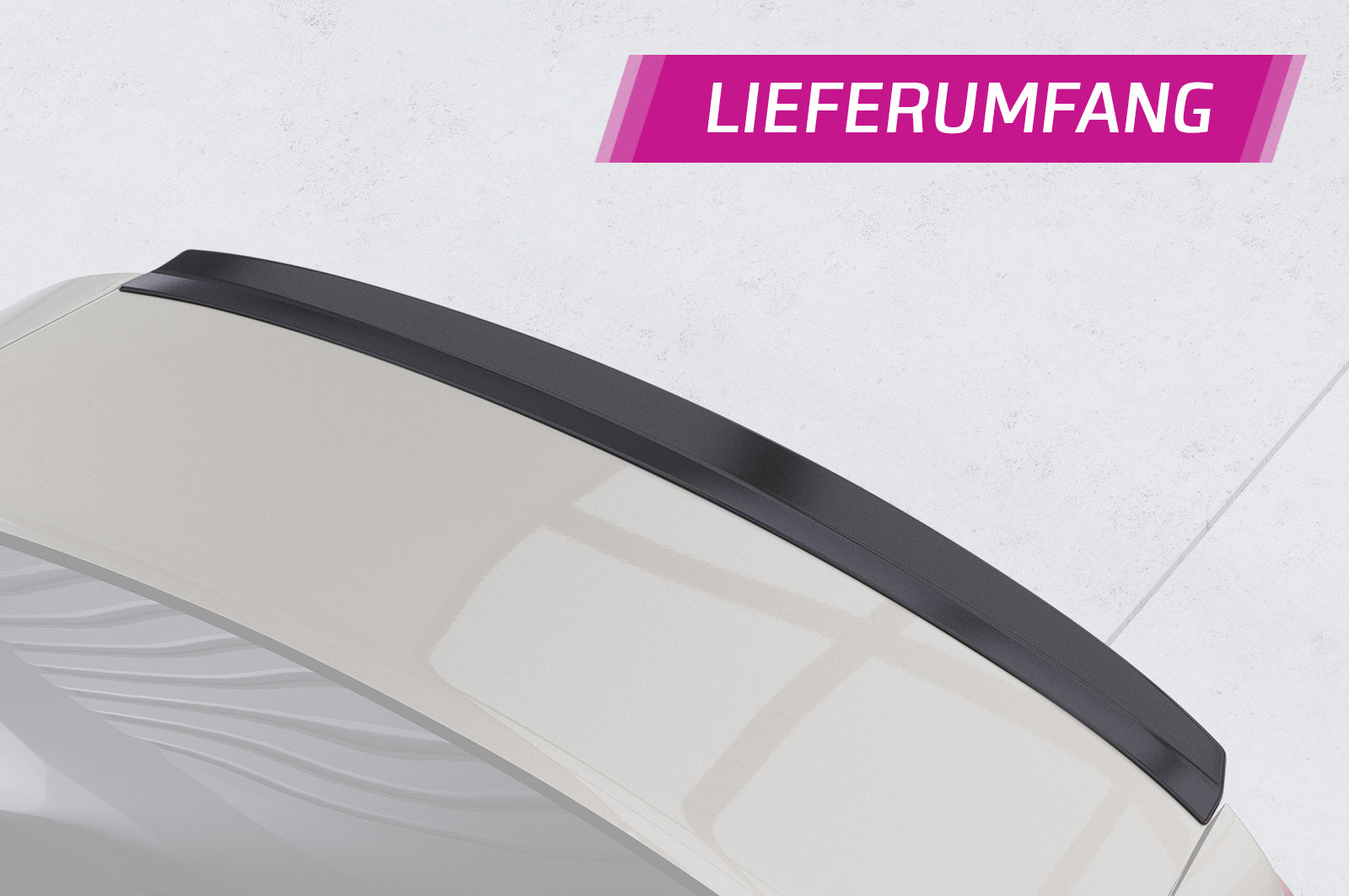 CSR Heckspoiler | Heckflügel mit ABE für VW Passat B7 Typ 3C HF605