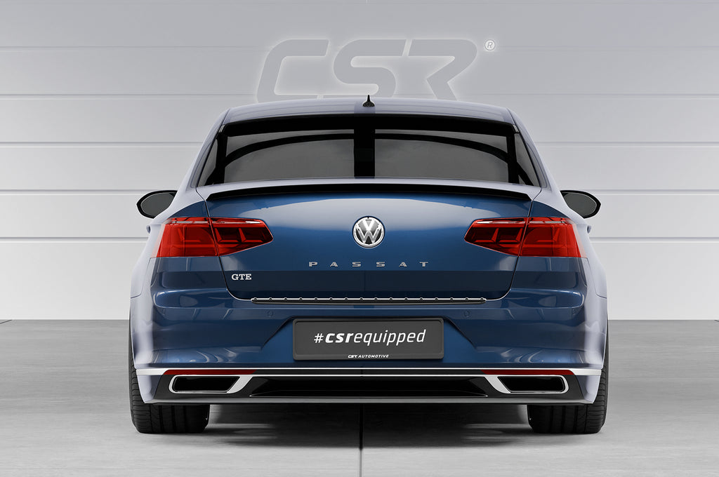 CSR Heckspoiler | Heckflügel mit ABE für VW Passat B8 Typ 3G HF606-L Unlackiert roh (Lackierung erforderlich)