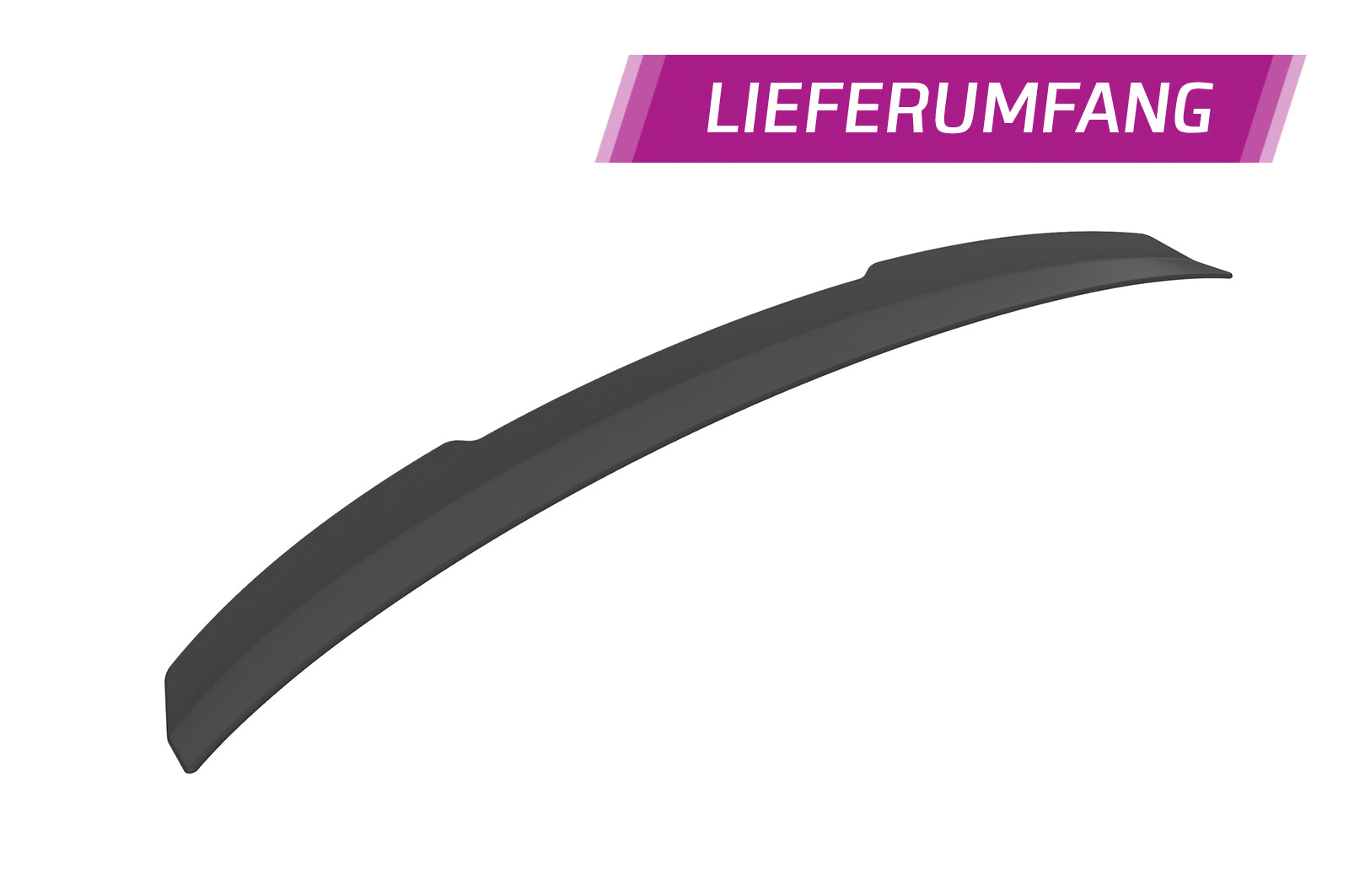 CSR Heckspoiler | Heckflügel mit ABE für Audi A6 C7 4G HF612-L Unlackiert roh (Lackierung erforderlich)