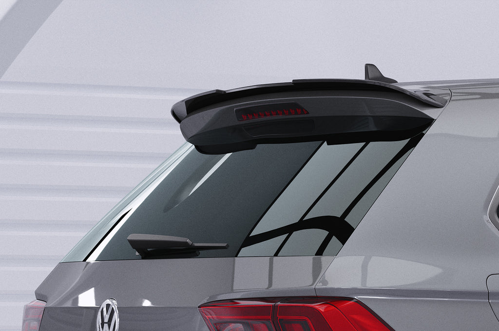 CSR Heckspoiler | Heckflügel mit ABE für VW Tiguan II (Typ AD1) HF617-G Glossy schwarz Hochglanz (keine Lackierung erforderlich)