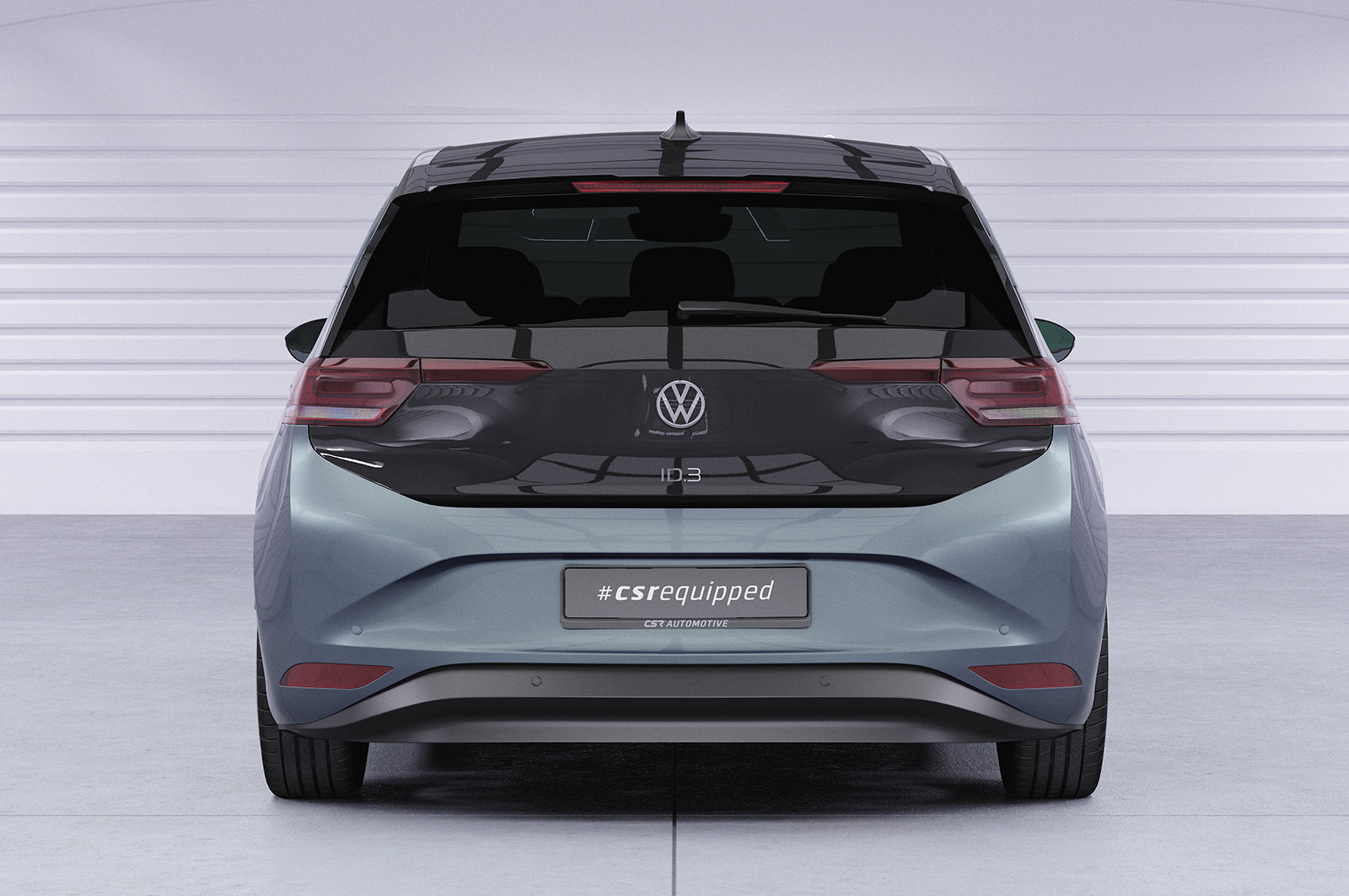 CSR Heckspoiler | Heckflügel mit ABE für VW ID.3 HF620-L Unlackiert roh (Lackierung erforderlich)
