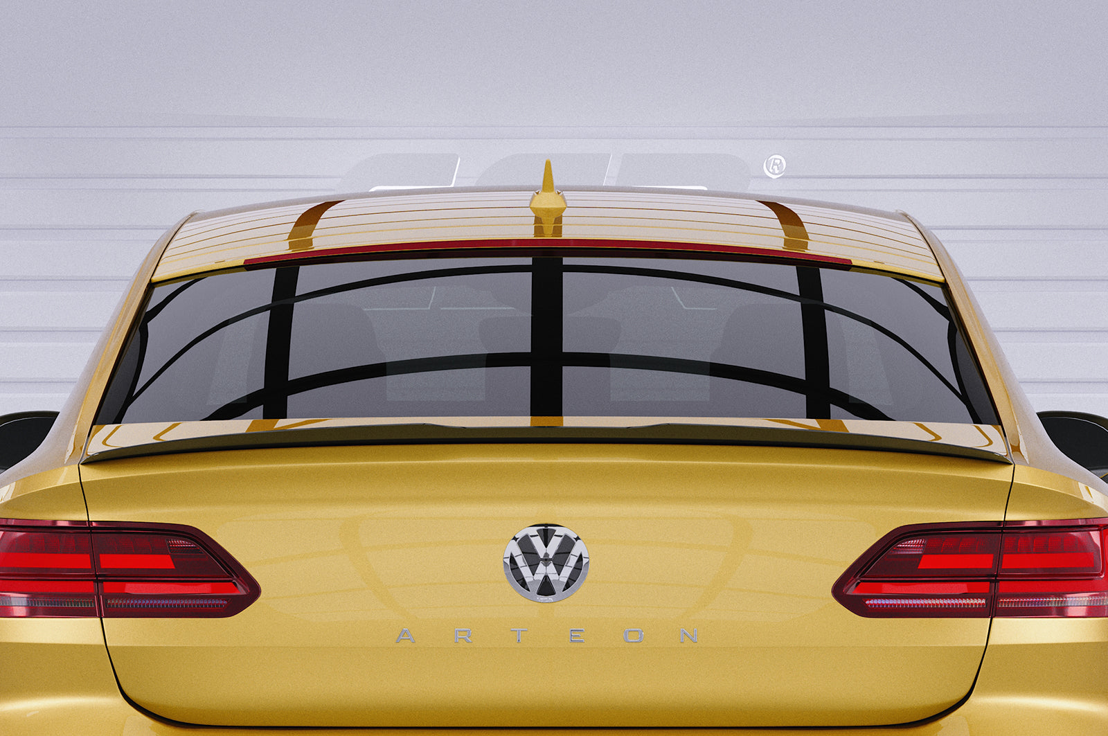 CSR Heckspoiler | Heckflügel mit ABE für VW Arteon HF625-L Unlackiert roh (Lackierung erforderlich)