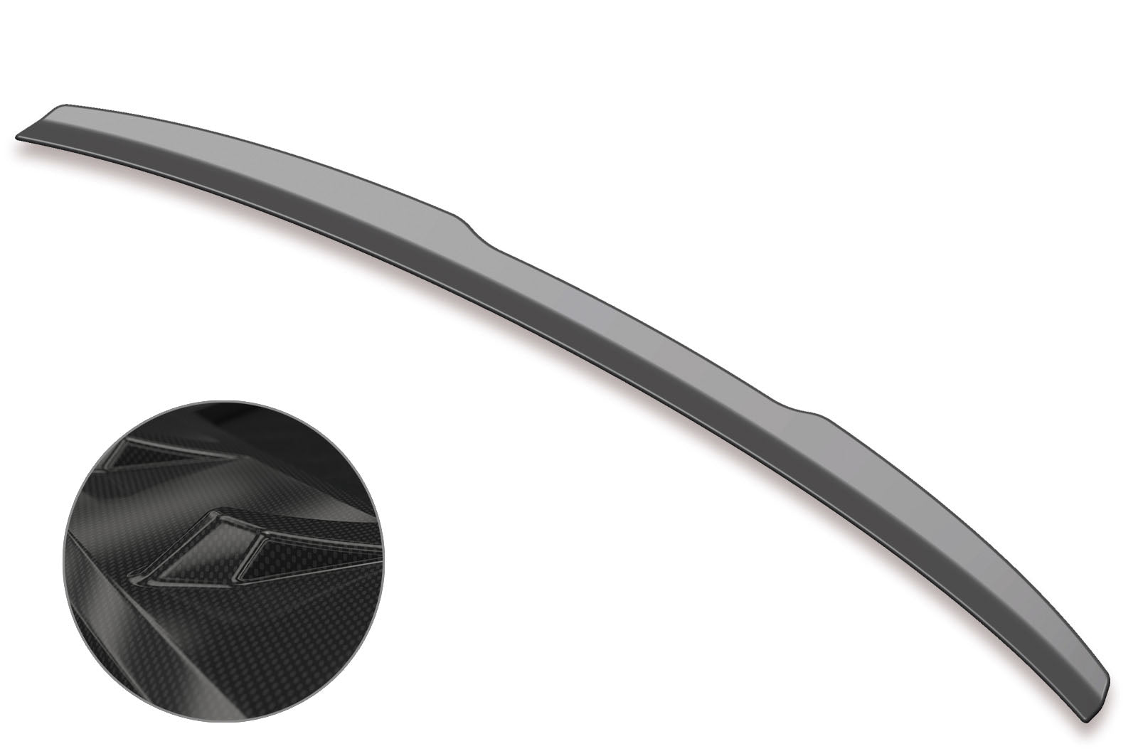 CSR Heckspoiler | Heckflügel mit ABE für VW Jetta V HF626-C Carbon Look Hochglanz (keine Lackierung erforderlich)