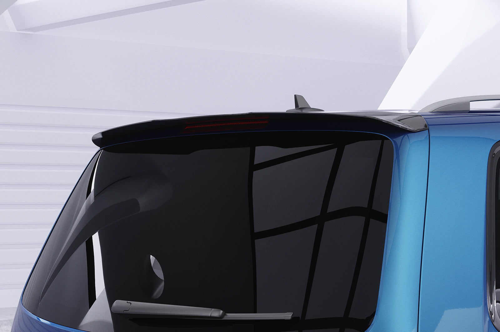 CSR Heckspoiler | Heckflügel mit ABE für VW Touran / Touran GP HF627-C Carbon Look Hochglanz (keine Lackierung erforderlich)