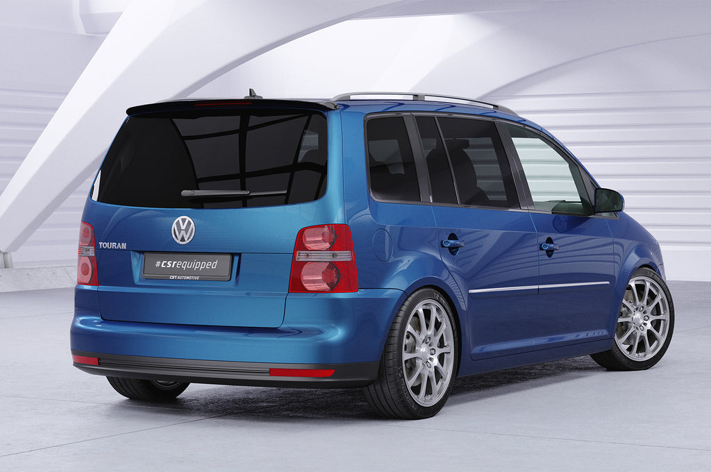 CSR Heckspoiler | Heckflügel mit ABE für VW Touran / Touran GP HF627-C Carbon Look Hochglanz (keine Lackierung erforderlich)