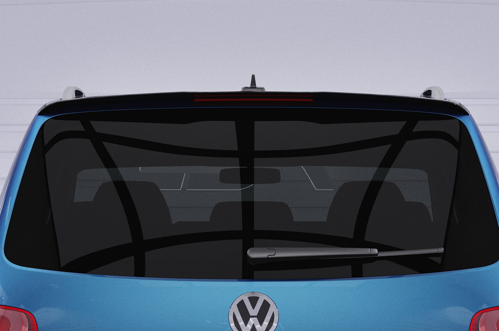 CSR Heckspoiler | Heckflügel mit ABE für VW Touran / Touran GP HF627-C Carbon Look Hochglanz (keine Lackierung erforderlich)