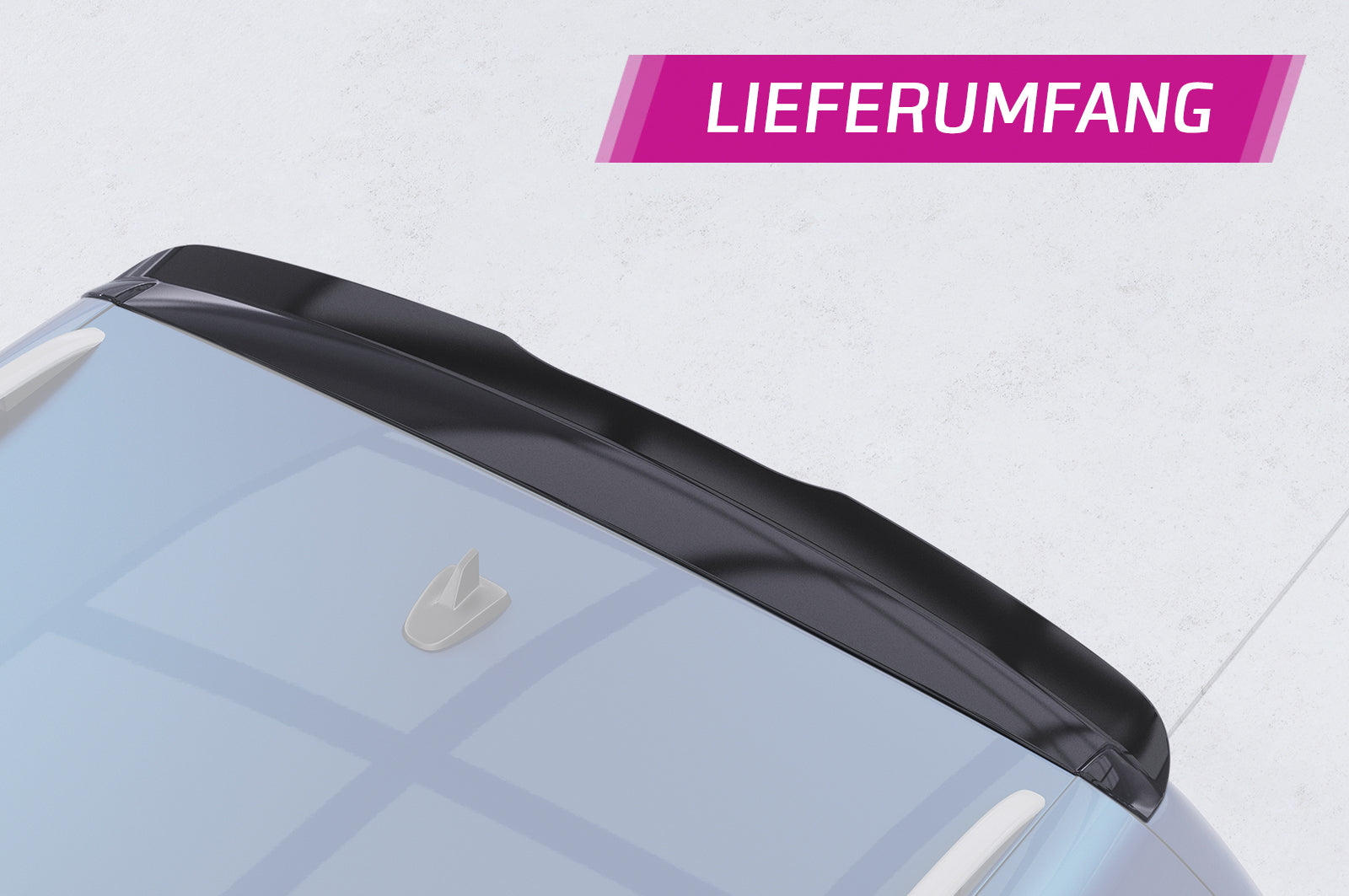 CSR Heckspoiler | Heckflügel mit ABE für VW Touran / Touran GP HF627