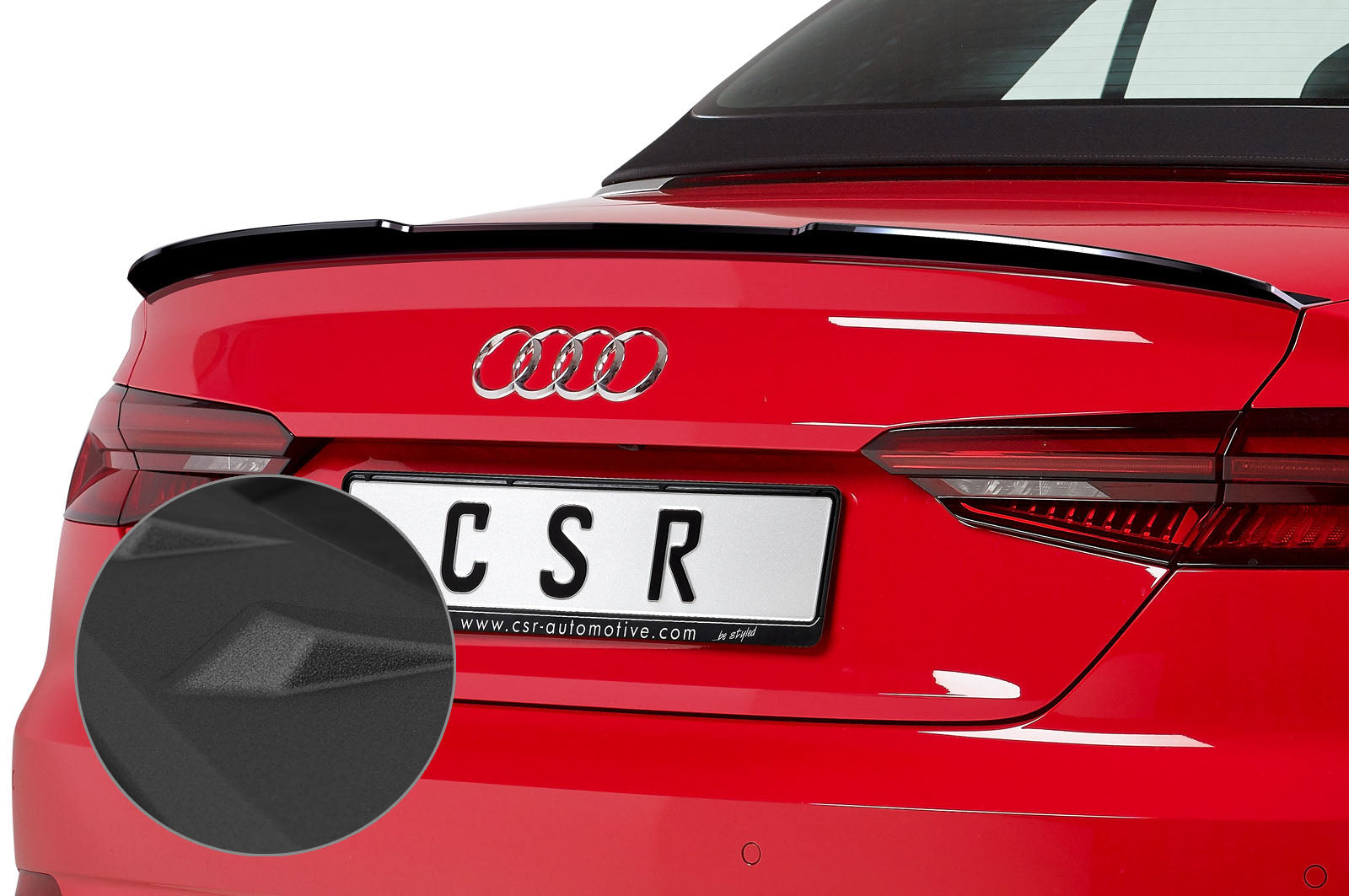 CSR Heckspoiler | Heckflügel mit ABE für Audi A5 F5 Cabrio HF628