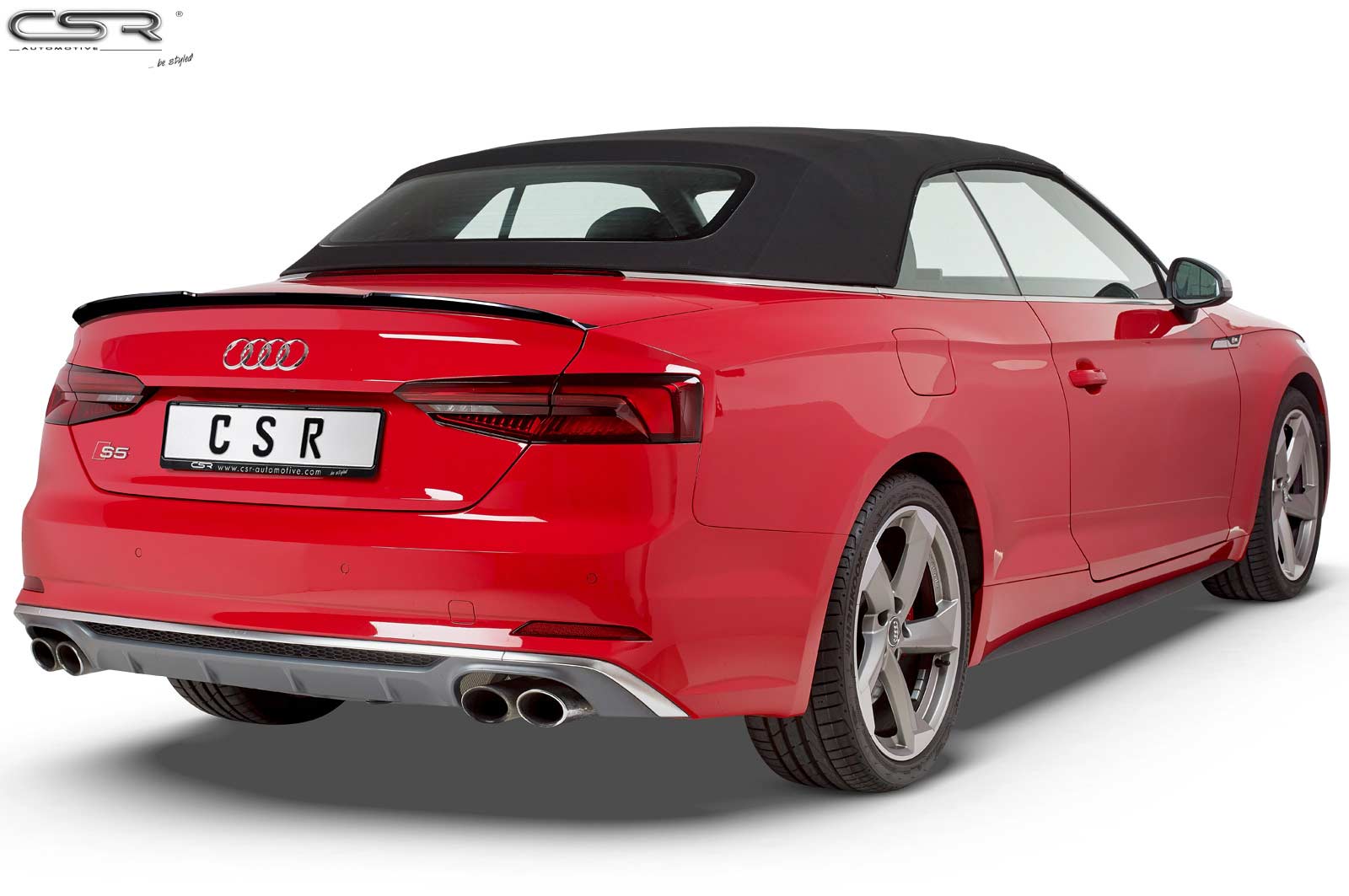 CSR Heckspoiler | Heckflügel mit ABE für Audi A5 F5 Cabrio HF628