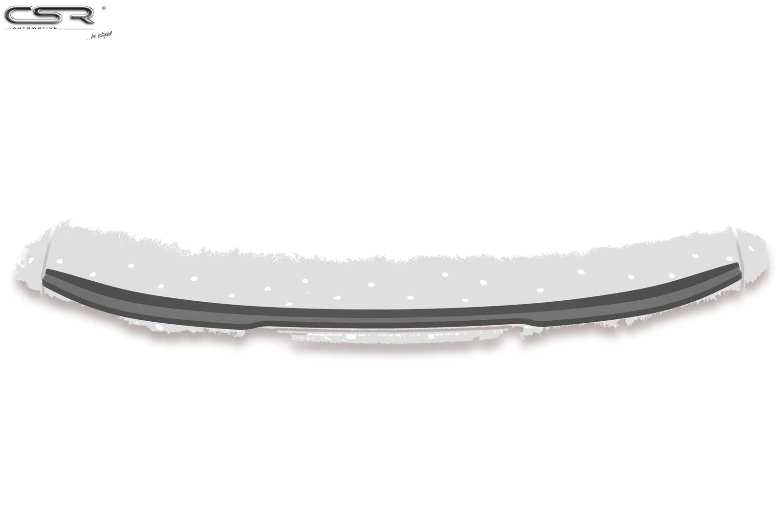 CSR Heckspoiler | Heckflügel mit ABE für Ford Mondeo MK4 (Typ BA7) HF629-C Carbon Look Hochglanz (keine Lackierung erforderlich)