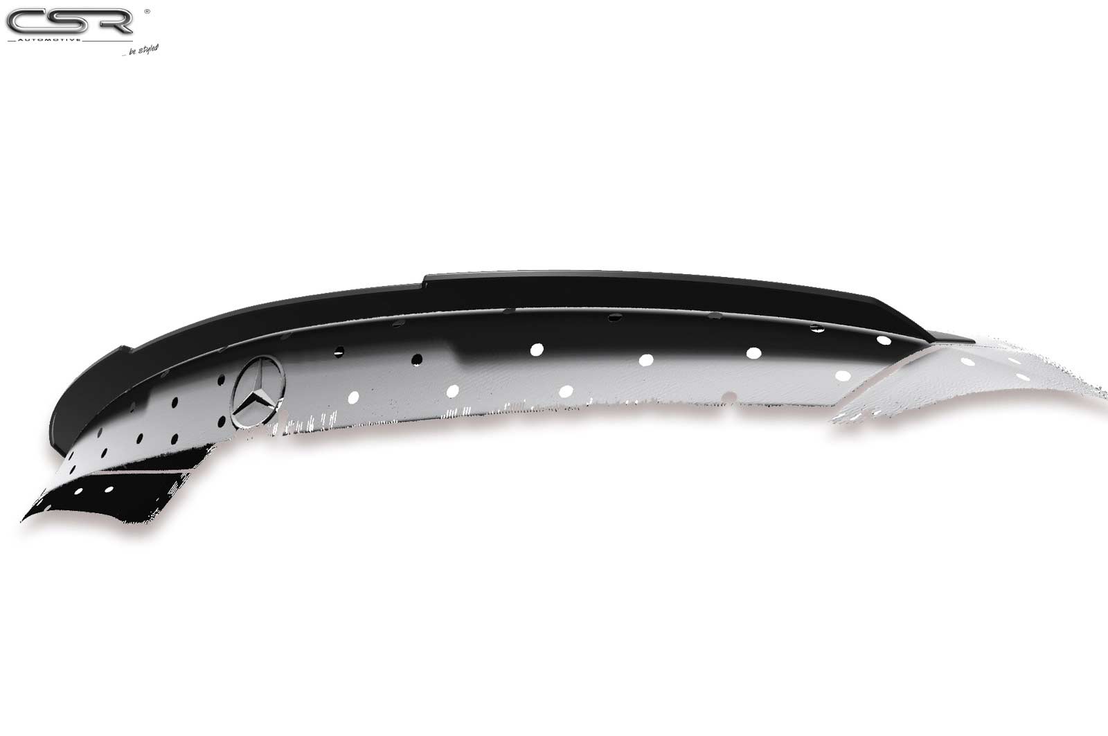 CSR Heckspoiler | Heckflügel mit ABE für Mercedes-Benz C-Klasse C205 HF631-C Carbon Look Hochglanz (keine Lackierung erforderlich)
