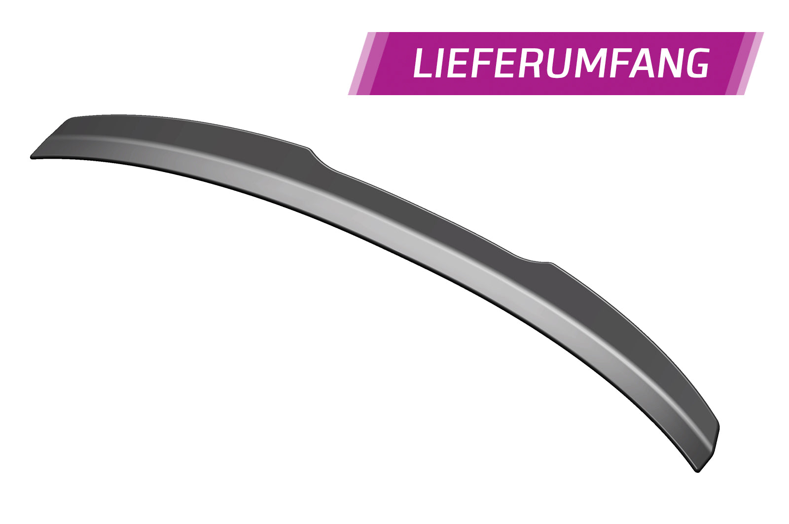 CSR Heckspoiler | Heckflügel mit ABE für Seat Leon 3 (Typ 5F) HF632-L Unlackiert roh (Lackierung erforderlich)
