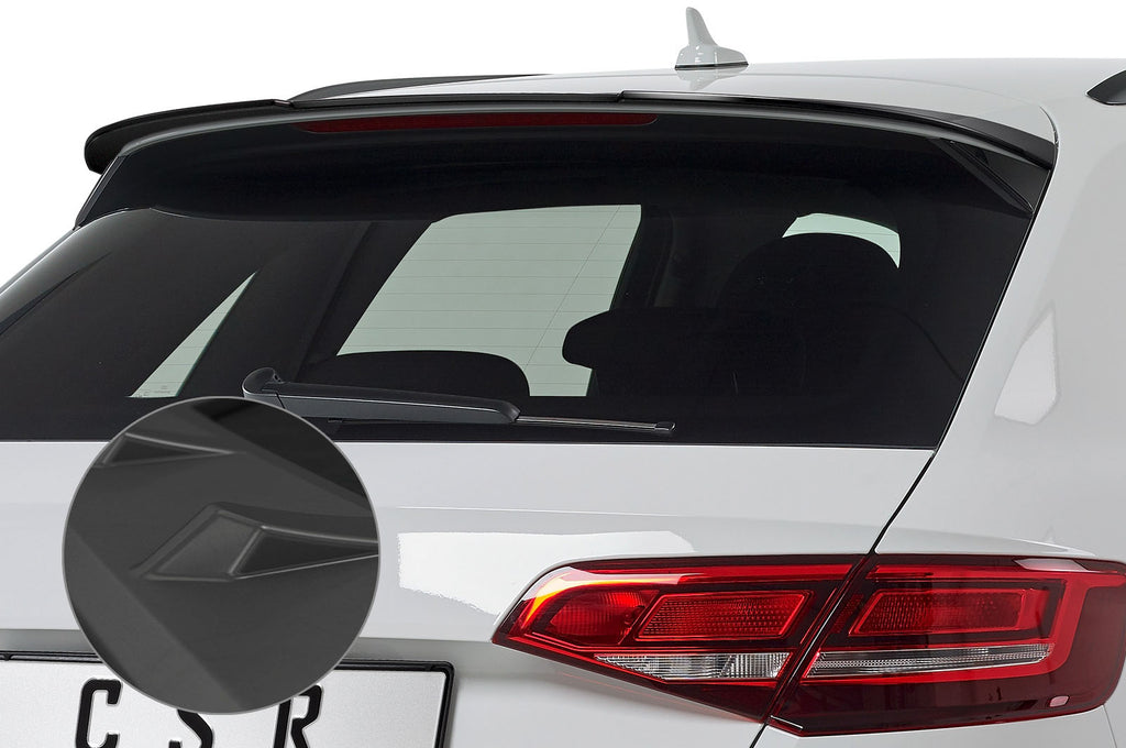 CSR Heckspoiler | Heckflügel mit ABE für Audi A3 8V Sportback HF633-L Unlackiert roh (Lackierung erforderlich)