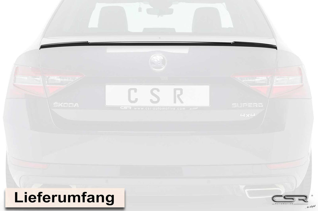 CSR Heckspoiler | Heckflügel mit ABE für Skoda Superb III (Typ 3V) HF634