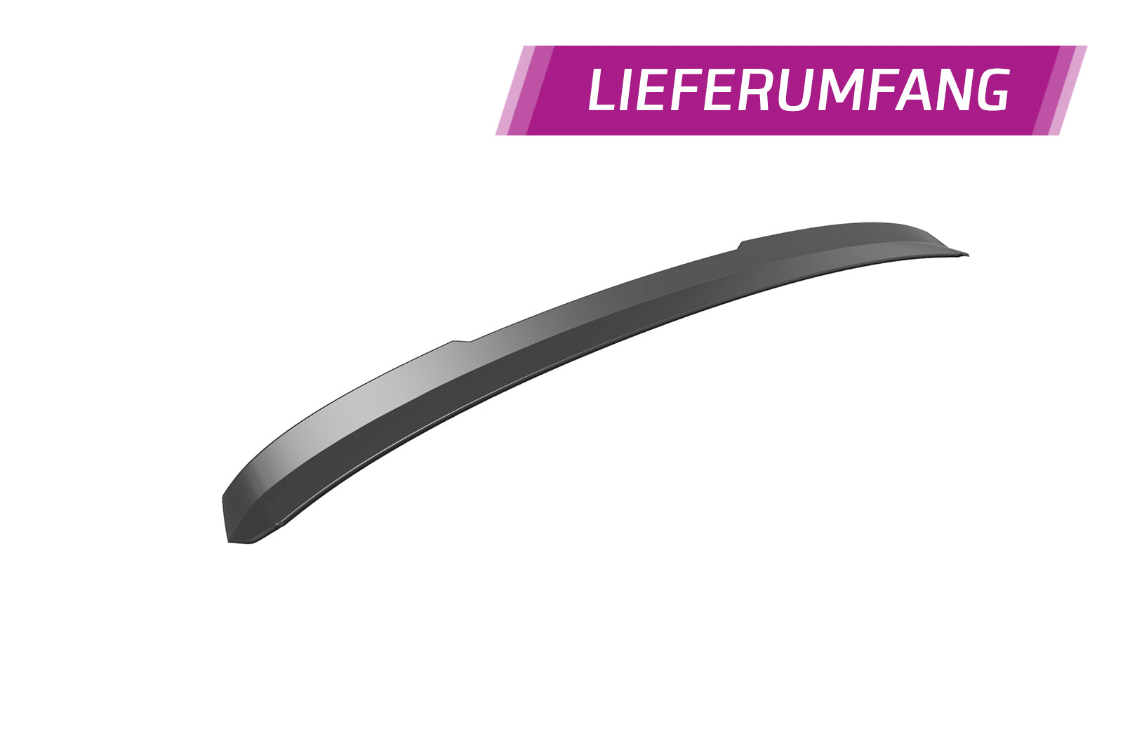 CSR Heckspoiler | Heckflügel mit ABE für Audi A4 B8 (Typ 8K) Avant HF635-G Glossy schwarz Hochglanz (keine Lackierung erforderlich)