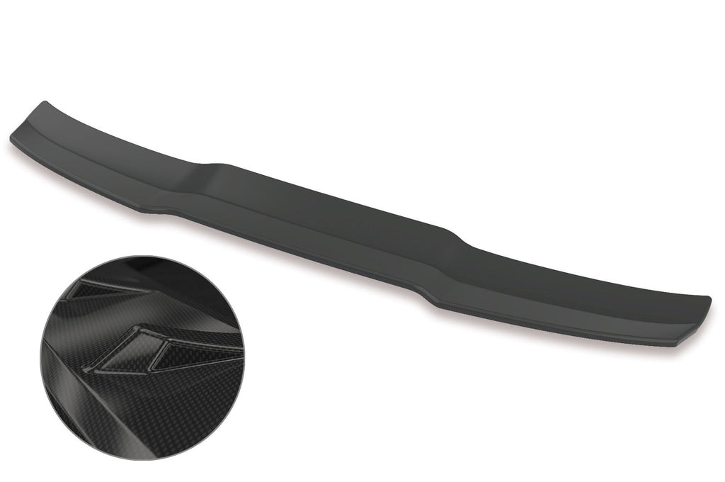 CSR Heckspoiler | Heckflügel mit ABE für Audi A6 C7 S-Line / S6 C7 HF636-C Carbon Look Hochglanz (keine Lackierung erforderlich)