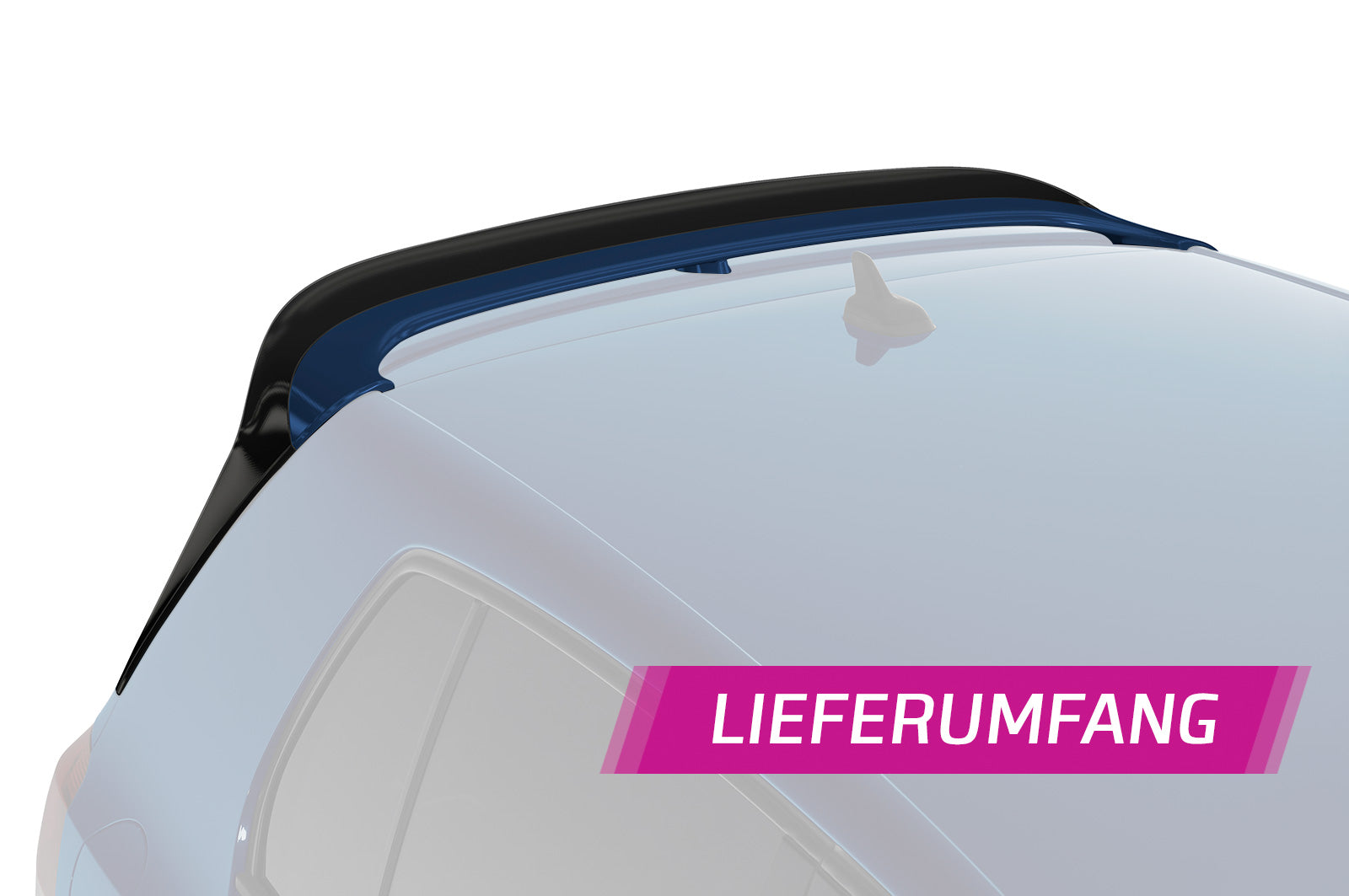 CSR Heckspoiler | Heckflügel für VW Golf 6 R, R-Line, GTI, GTD HF638