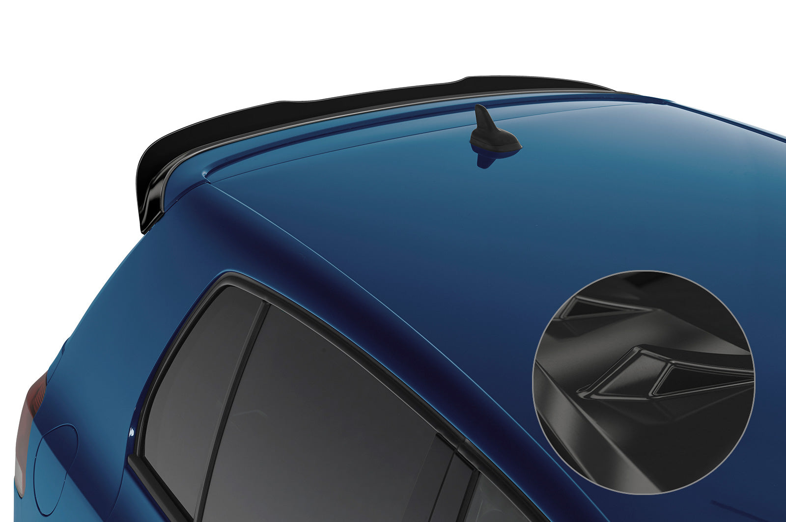 CSR Heckspoiler | Heckflügel mit ABE für VW Golf 6 GTI/ GTD/ R/ R-Line HF639-G Glossy schwarz Hochglanz (keine Lackierung erforderlich)
