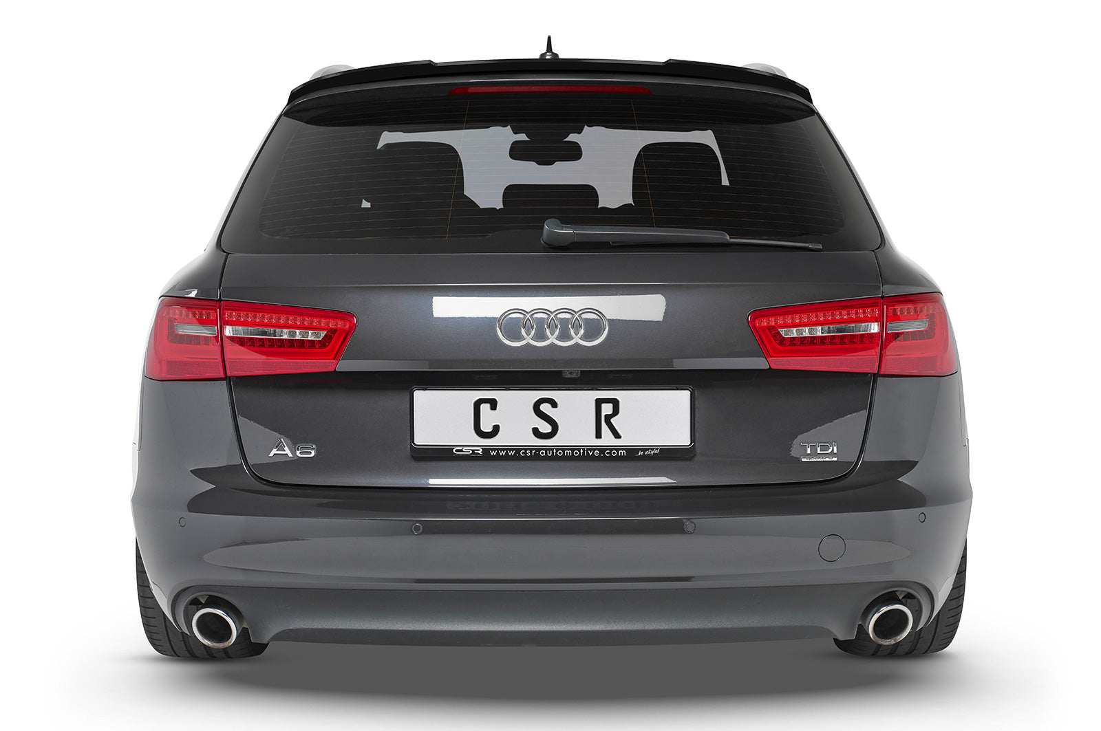 CSR Heckspoiler | Heckflügel mit ABE für Audi A6 C7 4G Avant HF640