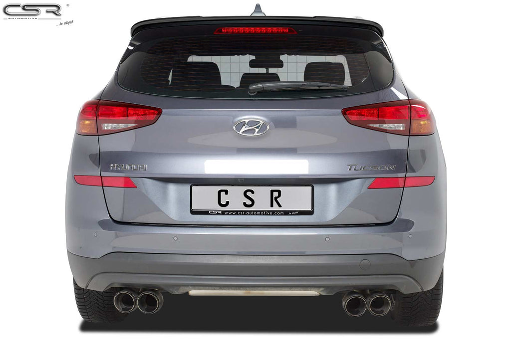 CSR Heckspoiler | Heckflügel mit ABE für Hyundai Tucson (TL) HF645-L Unlackiert roh (Lackierung erforderlich)