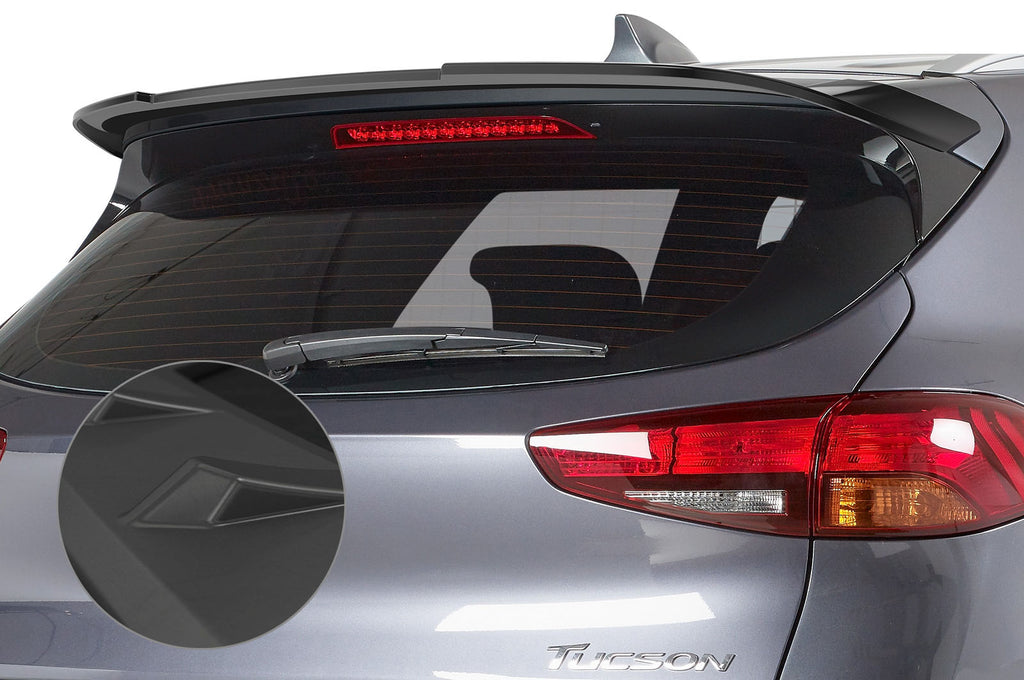 CSR Heckspoiler | Heckflügel mit ABE für Hyundai Tucson (TL) HF645-L Unlackiert roh (Lackierung erforderlich)