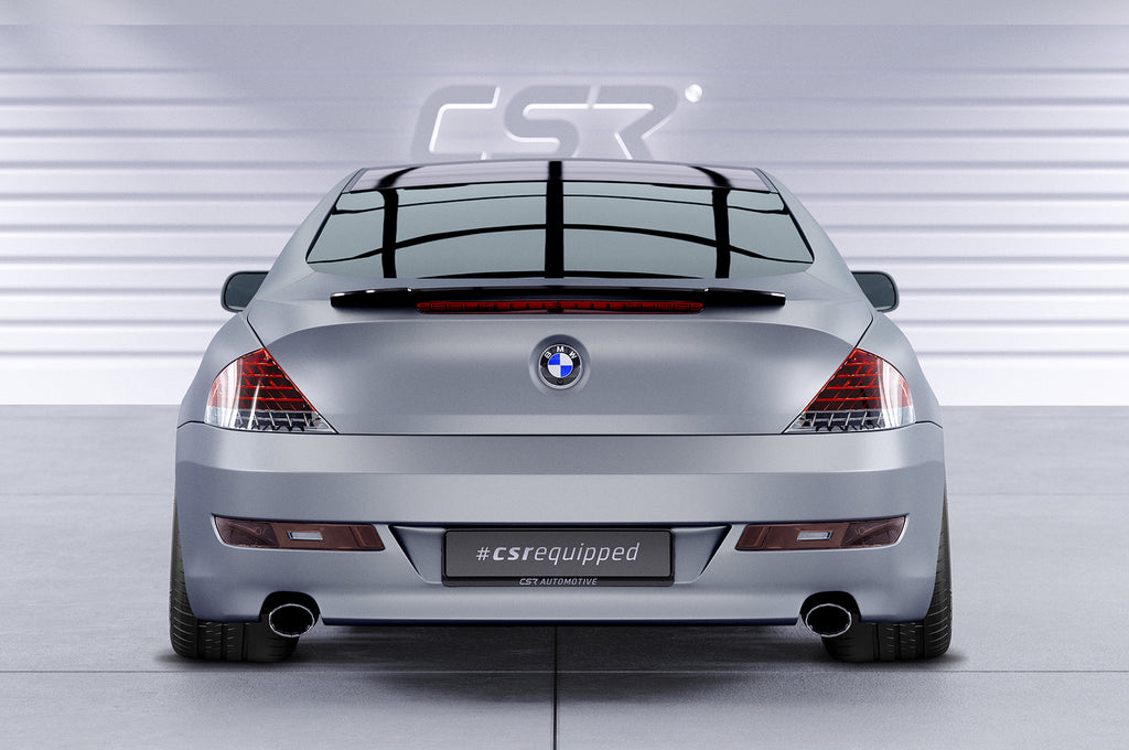CSR Heckspoiler | Heckflügel mit ABE für BMW 6er E63/E64 HF649-L Unlackiert roh (Lackierung erforderlich)