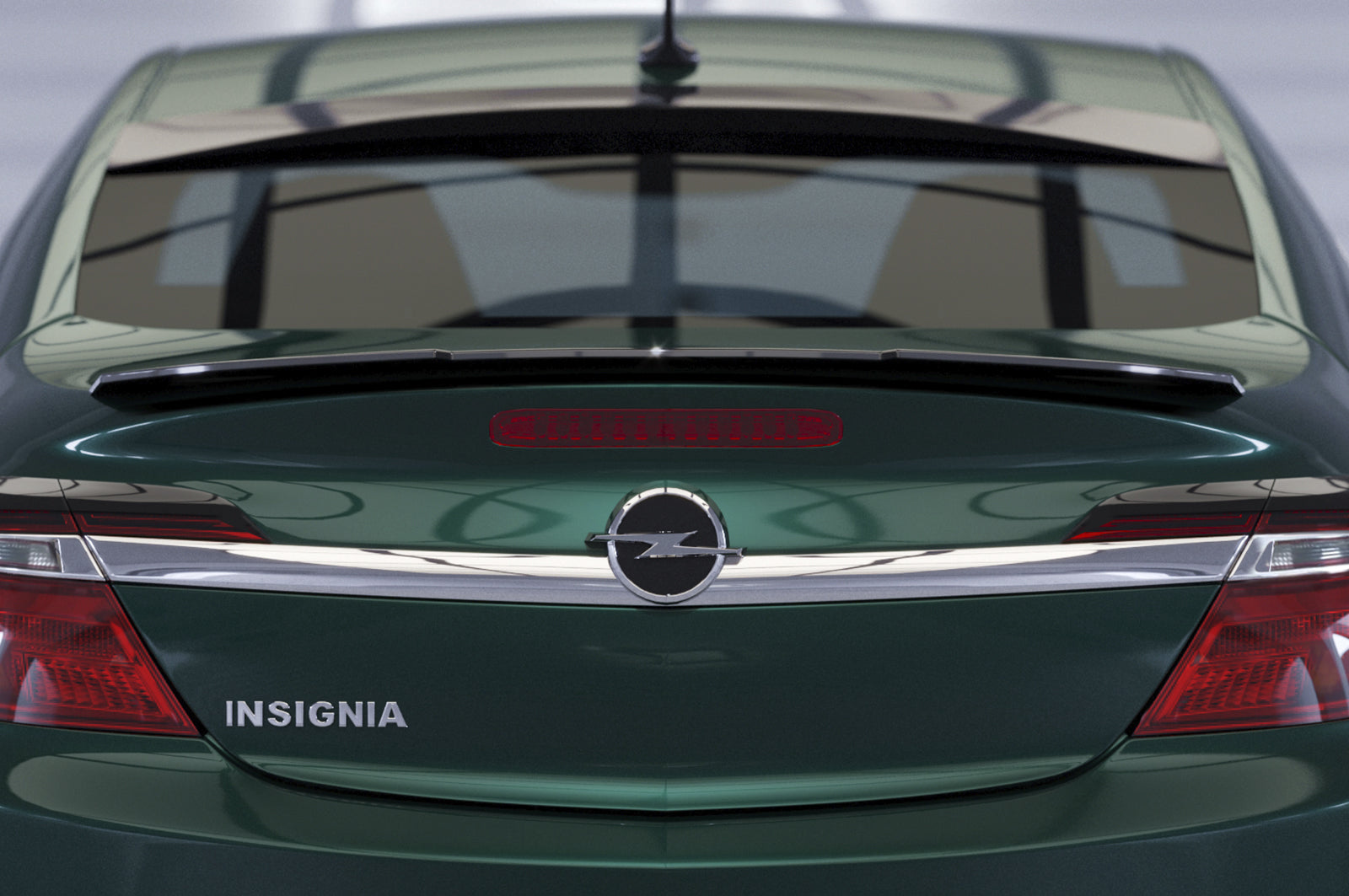 CSR Heckspoiler | Heckflügel mit ABE für Opel Insignia A HF652-G Glossy schwarz Hochglanz (keine Lackierung erforderlich)