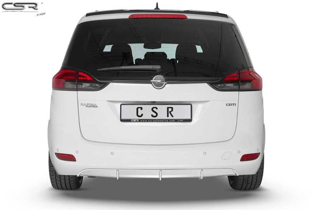 CSR Heckspoiler | Heckflügel mit ABE für Opel Zafira C Tourer HF653-C Carbon Look Hochglanz (keine Lackierung erforderlich)