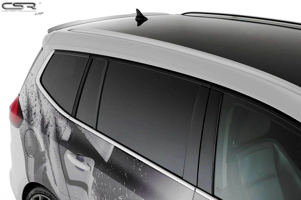 CSR Heckspoiler | Heckflügel mit ABE für Opel Zafira C Tourer HF653-C Carbon Look Hochglanz (keine Lackierung erforderlich)