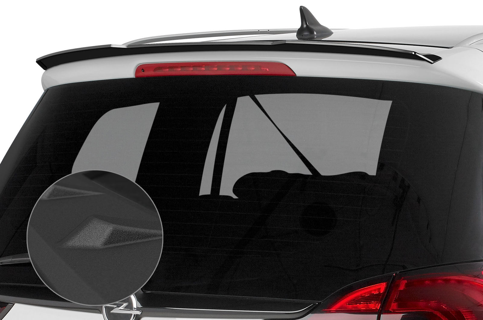 CSR Heckspoiler | Heckflügel mit ABE für Opel Zafira C Tourer HF653