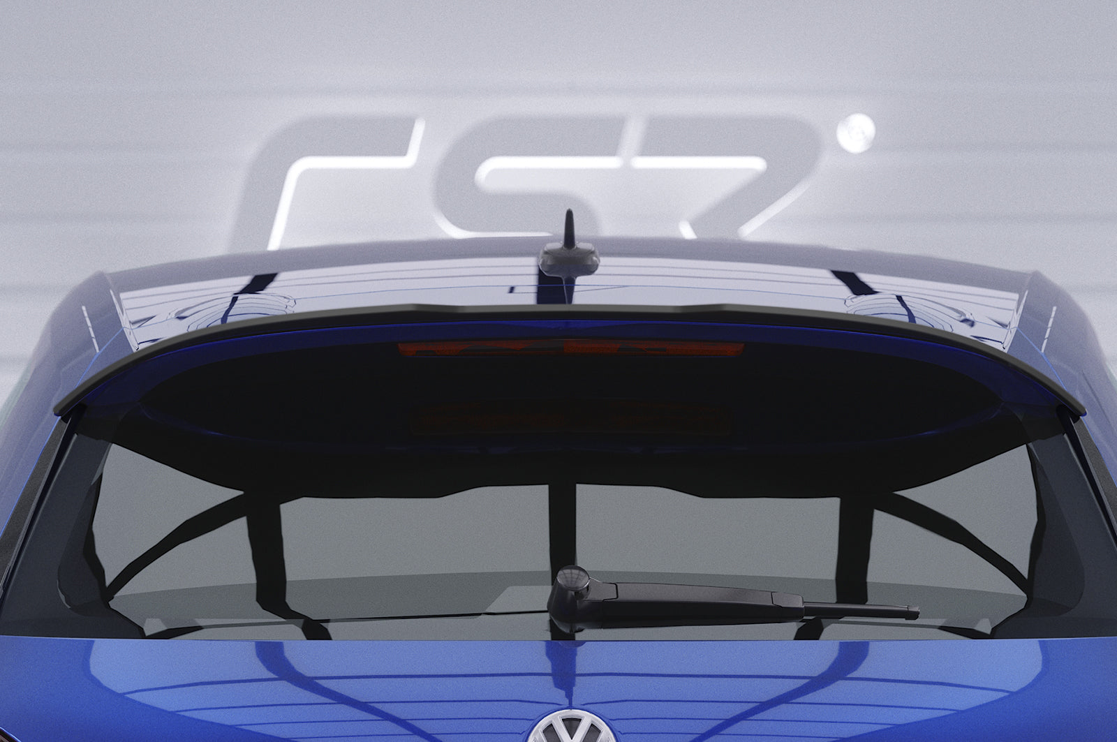 CSR Heckspoiler | Heckflügel mit ABE für VW Scirocco III R / R-Line HF657-C Carbon Look Hochglanz (keine Lackierung erforderlich)