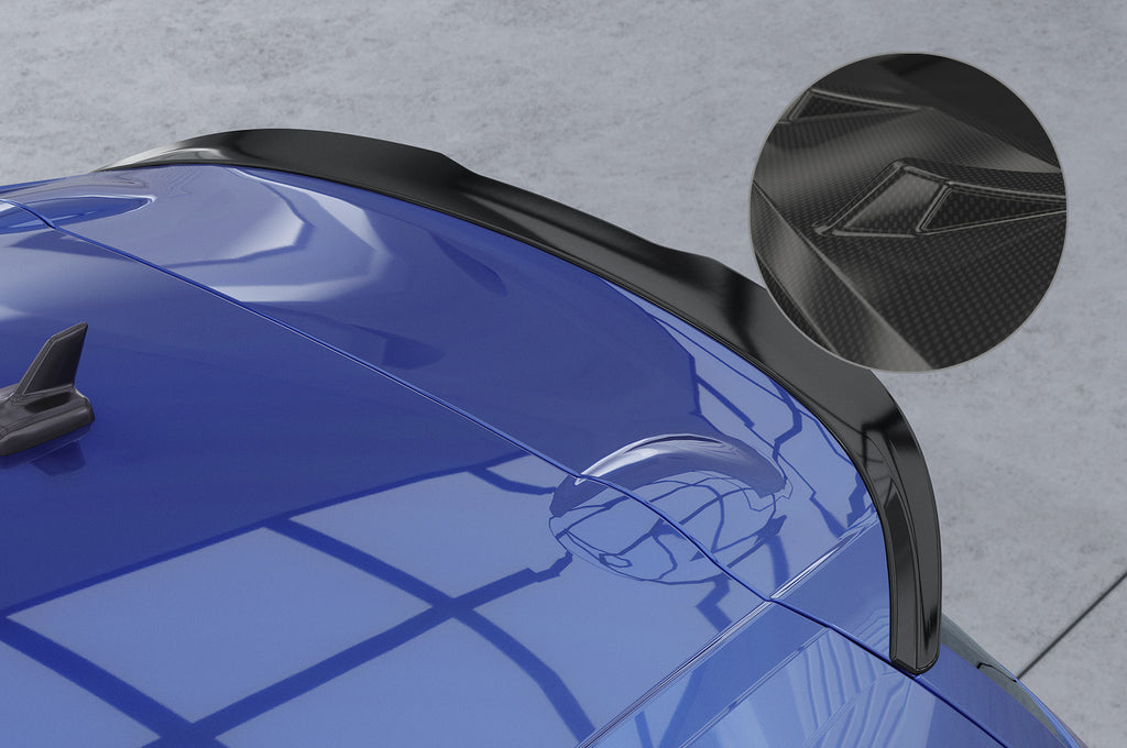 CSR Heckspoiler | Heckflügel mit ABE für VW Scirocco III R / R-Line HF657-C Carbon Look Hochglanz (keine Lackierung erforderlich)