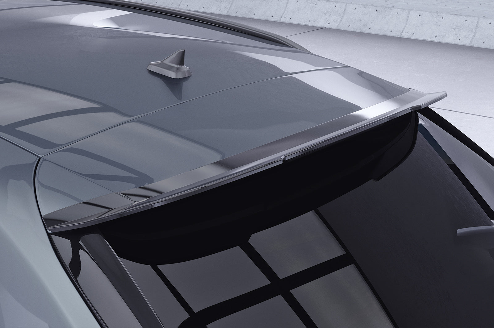 CSR Heckspoiler | Heckflügel mit ABE für Audi Q3 (8U) HF661-G Glossy schwarz Hochglanz (keine Lackierung erforderlich)