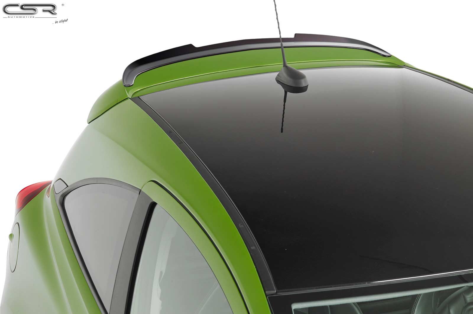 CSR Heckspoiler | Heckflügel mit ABE für Opel Corsa E OPC-Line HF663-S Strukturiert schwarz matt (keine Lackierung erforderlich)
