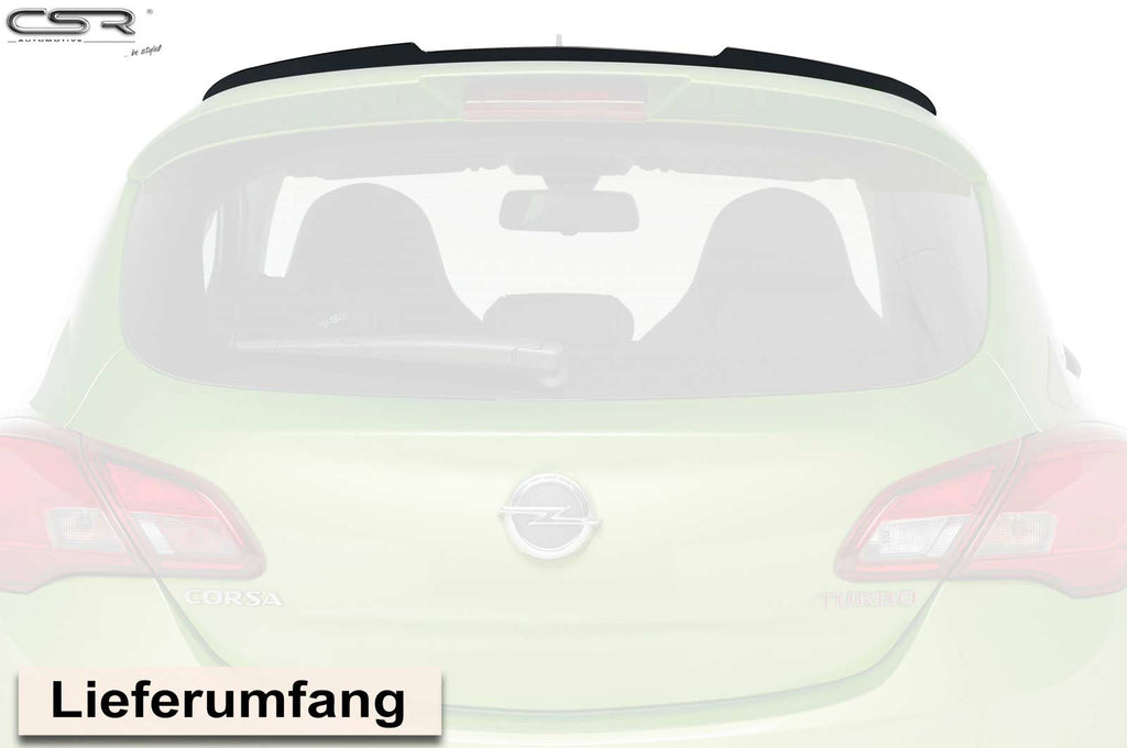 CSR Heckspoiler | Heckflügel mit ABE für Opel Corsa E OPC-Line HF663