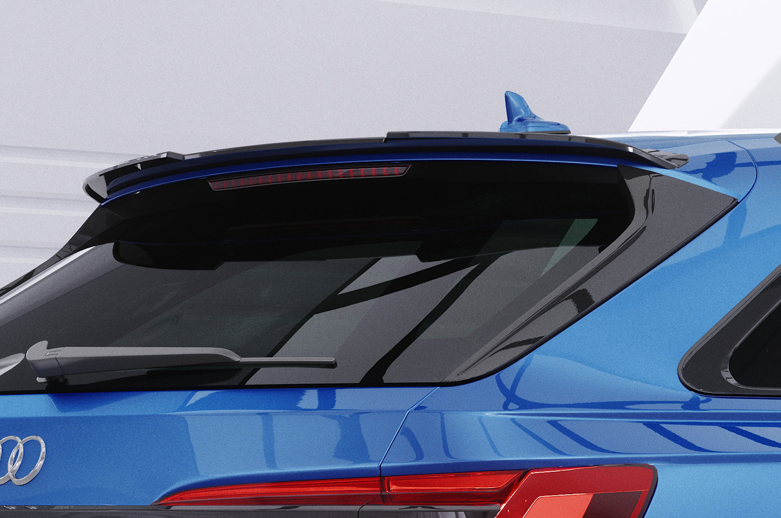 CSR Heckspoiler | Heckflügel mit ABE für Audi A6 C8 (Typ 4K/F2) Avant HF664-S Strukturiert schwarz matt (keine Lackierung erforderlich)