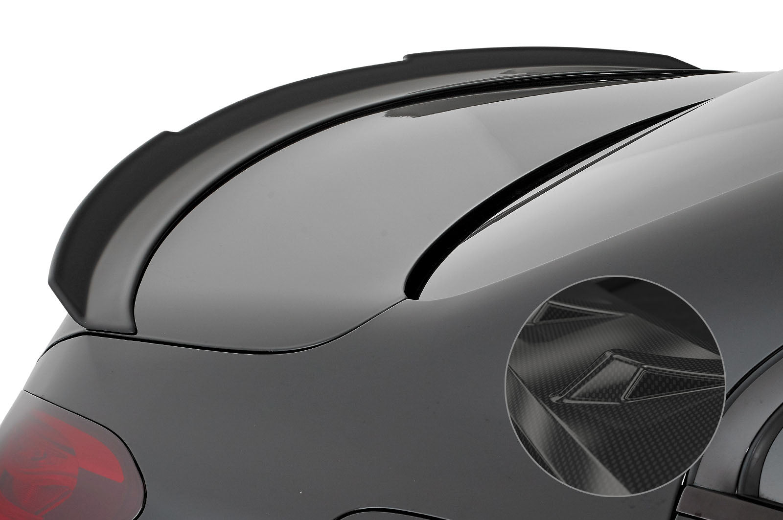 CSR Heckspoiler | Heckflügel mit ABE für Mercedes-Benz C-Klasse W205 / V205 HF665-C Carbon Look Hochglanz (keine Lackierung erforderlich)
